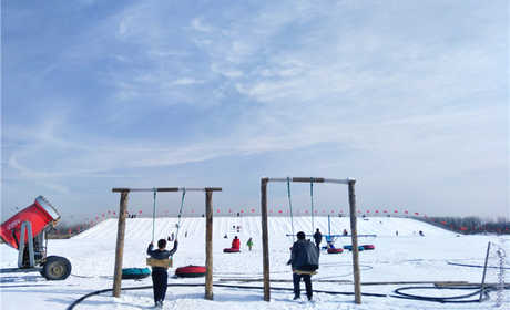 仅25元，享原价30元的【天津】双塘冰雪嘉年华成人门票（1.2米以上的儿童购成人票） 让您在今年的冬日里，和家人一起，享受不一样的戏雪快感，