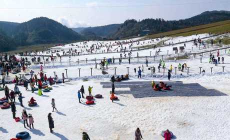 仅118元，享原价270元的【海港区】燕塞山滑雪场元旦春节双人滑雪门票，含：雪板、雪鞋、雪仗；全天滑雪不限时，占地1000亩，高级道2条，中级道2条，初级道2条，S道1条，总长3000米。