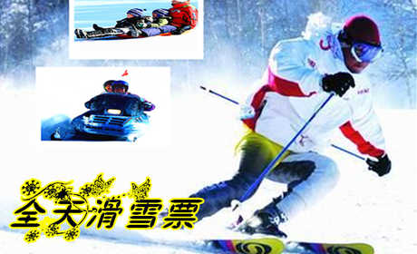 仅团购价69元享价值300元朝阳公园亚布洛尼滑雪场全天滑雪票；含：含：雪鞋、雪板、雪仗、拖牵使用费