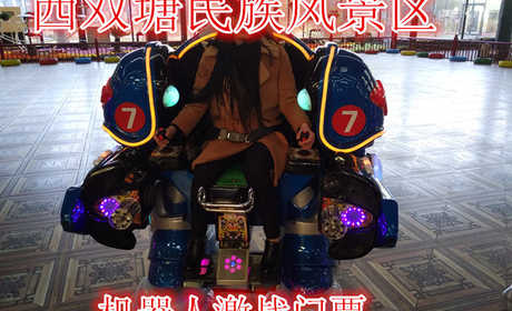 仅8元，享原价10元的【天津】西双塘民族风景区机器人激战门票,含门票一张，兴尖顶青瓦，雕龙画风，古朴典雅。