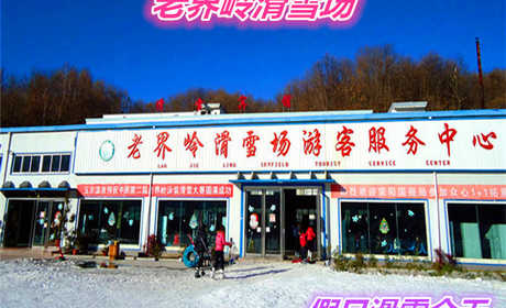 仅220元就享受290元的【南阳市】老界岭滑雪场假日全天滑雪门票一张，含：四条标准滑到、初级、中级、高级、和飞碟道，初级道全长600米。
