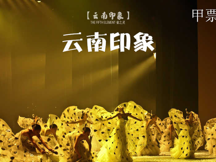 仅306元，享原价360元的【昆明】《云南映像》表演甲票，大型原生态歌舞集《云南映象》是一台既有传统之美，又有现代之力的舞台新作。她将最原生的原创乡土歌舞精髓和民族舞经典全新整合重构，再创云南浓郁的民