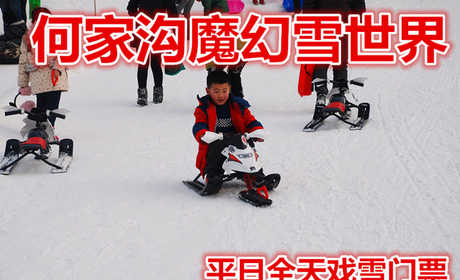 仅70元享价值100元【营口】何家沟魔幻雪世界平日全天戏雪门票，含：雪圈一小时、雪地坦克五分钟、雪地转转五分钟，雪地摩托车五分钟，免费项目：雪上滑梯，雪盆，雪上自行车，保险2元,  