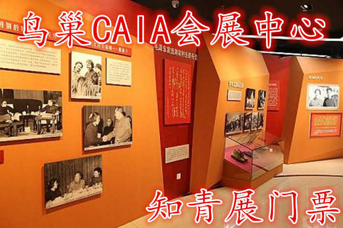 仅58元！即享原价120元的【朝阳区】鸟巢CAIA会展中心知青展门票，含门票一张，集顶尖科技与视觉体验于一体的大型游乐中心。